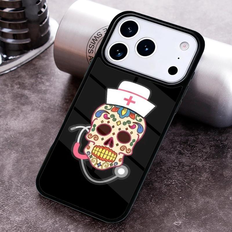 Медицинский чехол для телефона Медсестра Медицина Здоровье для iPhone 17 16 15 Pro Max Air 14 13 12 11 Plus Ударопрочный Capa Чехол