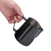 Stainless Steel Milk Frothing Cup Black Color Latte Art Pitcher Premium Milk Jug  For Latte Art
