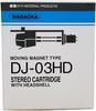 Картридж Nagaoka с шеллом DJ-03HD, совместимый со скретчем