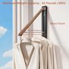 Multi-Functional Wall Mounted Rack Aluminum Material Invisible Laundry Hanger  Balcony Use