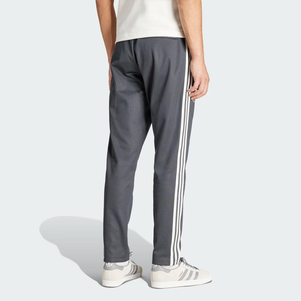 adidas Оригинал BECKENBAUER Германия ТРЕК Костюмные брюки Мужские Графитовый Черный IU2101
