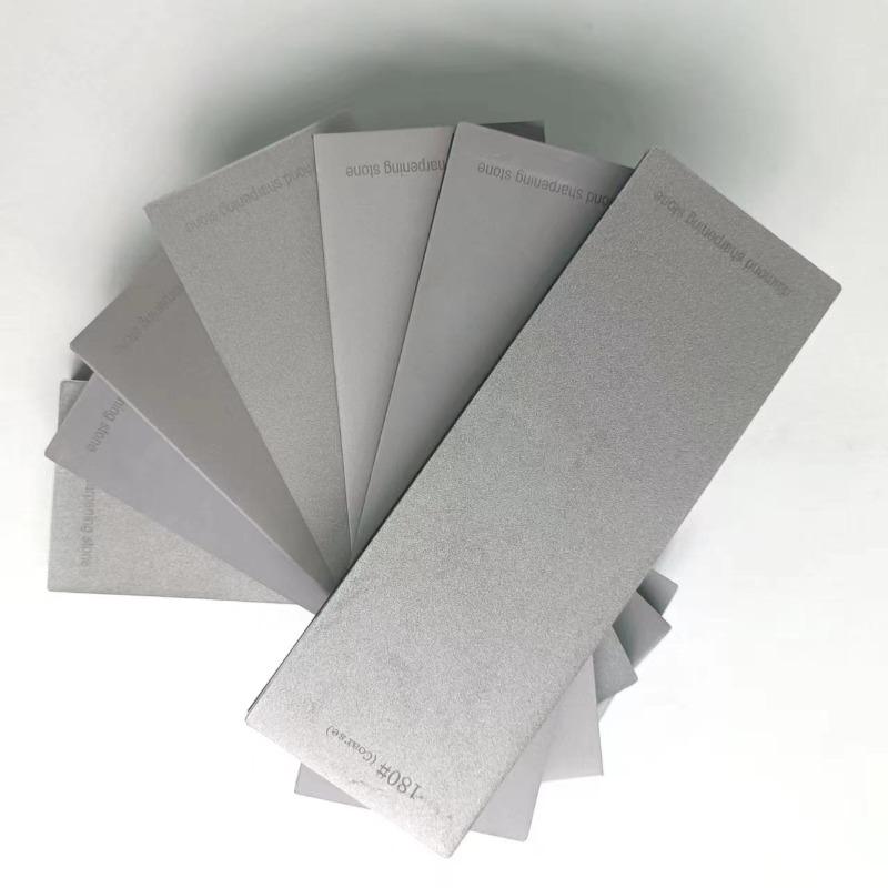 Алмазный точильный камень Точилка для ножей Твердое основание Нескользящий Зернистость 80-3000# Алмазные инструменты Тонкая шлифовка Водный камень 230*80мм