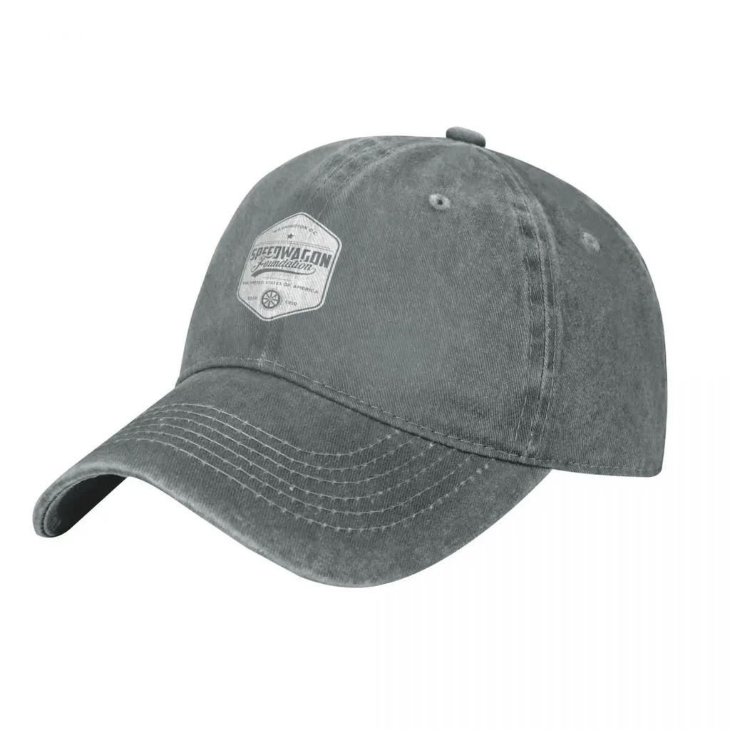 Speedwagon foundation retro shirt Baseball Cap Designer Hat Luxury Cap luxury caps Wild Ball Hat Golf Women Unisexs