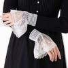 Super ~ Flowery Romantic Temperament, Lace Fake Sleeves, Sweet Decoration Sweater, Fake Cuffs