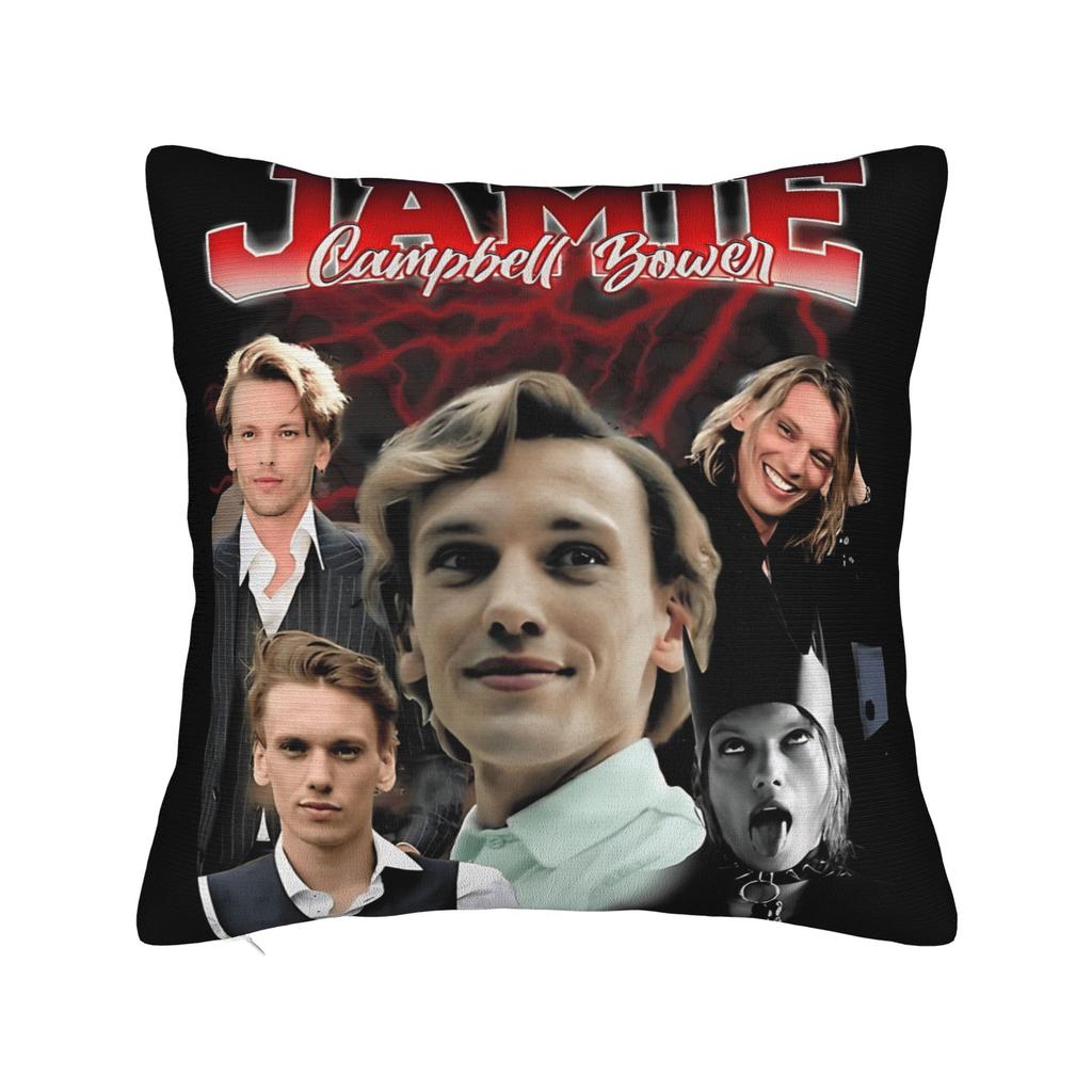 Pillow Cover Jamie Campbell Bower Abstract Collage Cute Funny Pillow Case For Sofa Home Decor Pillowcases