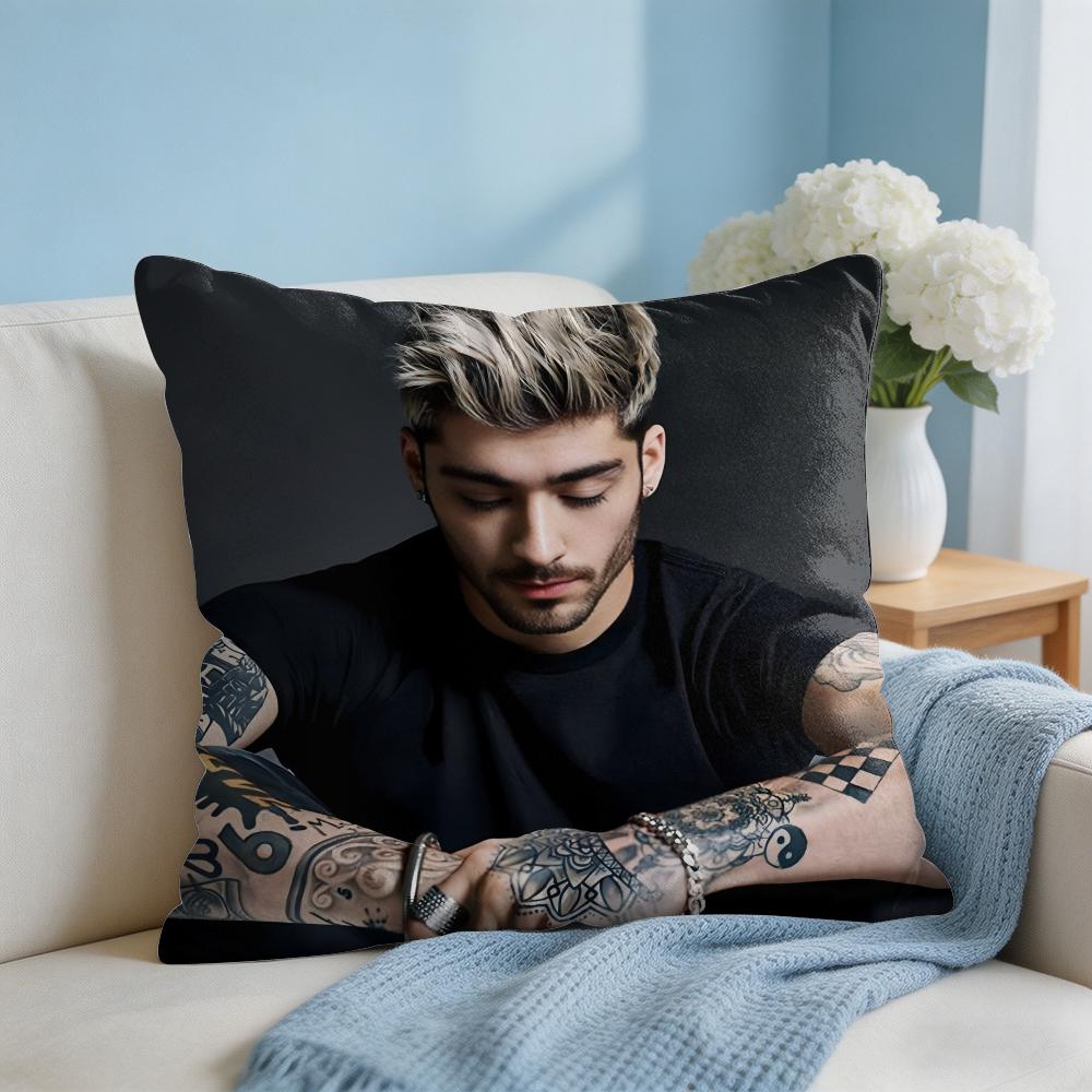 ZZayn MMalik Singer Cushion Cover Square Pillow Bedroom Sofa Leisure Comfort Living Room Home Decoration X