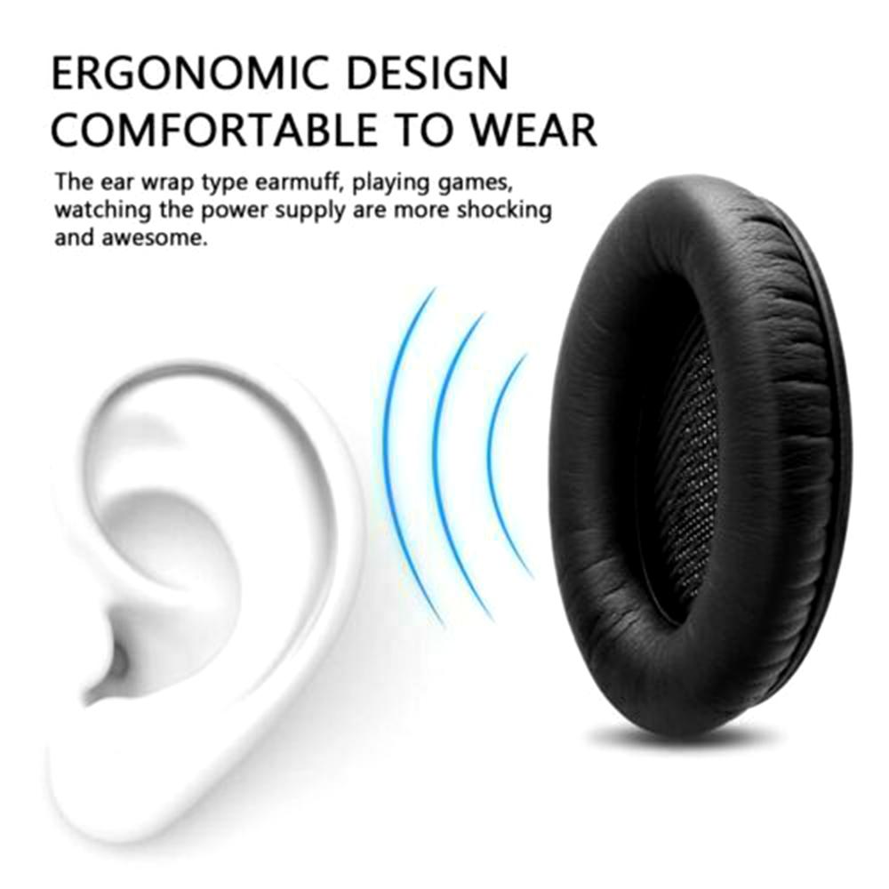 Сменные амбушюры, амбушюры, оголовье для наушников Bose QuietComfort QC 2 15 25 35, амбушюры QC2 QC15 QC25 QC35 SoundTrue
