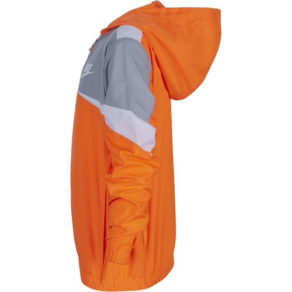 Nike Куртка с логотипом и буквами, повседневные детские куртки оранжевого цвета DR1886-803