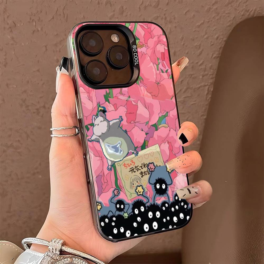 S-SpiritedS МУЛЬТФИЛЬМ A-AwayS Чехол для телефона для IPhone 16 15 14 13 12 11 Pro Max 17 Plus Цветной чехол