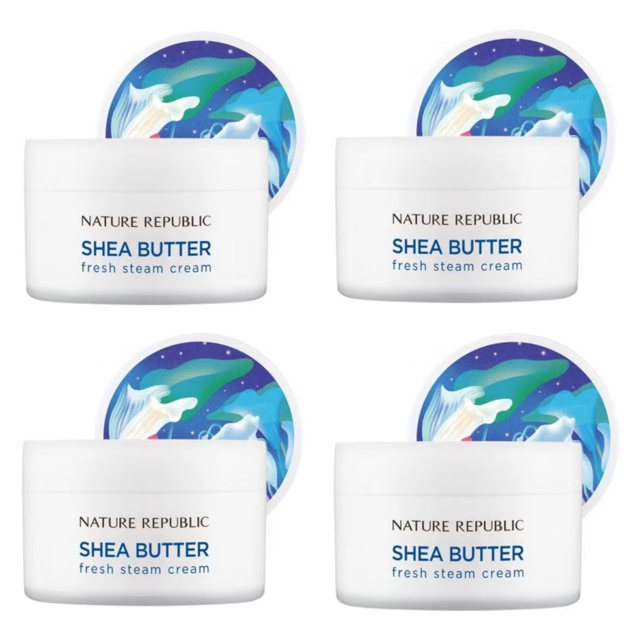 Nature Republic Свежий паровой крем с маслом ши 100мл*1шт/2шт/4шт