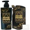 AXE Dark Temptation Аромат темного шоколада Мыло для тела 370 г x 1 Запасной блок 280 г x 1 AZs Оригинальный набор салфеток [Оптовая покупка] + +