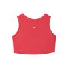 Sportswear Essentials Solid Ribbed Crop Tank Top Women Tops Light-Melting-Red FB8280-648