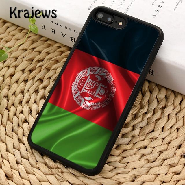 Krajews Афганистан AF флаг Чехол для телефона для iPhone 14 5 SE 6 7 8 plus X XR XS 11 12 13 pro max Samsung Galaxy S21 S22ultra