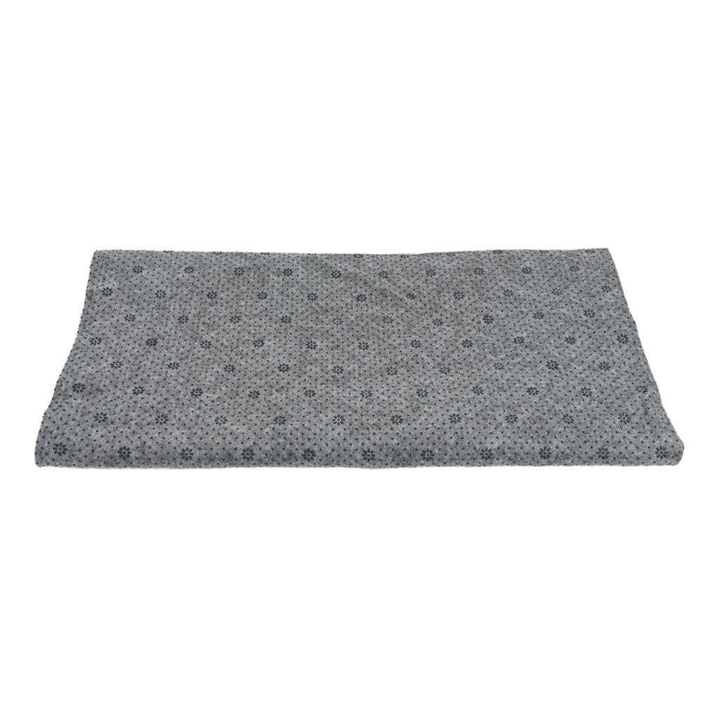 Anti Slip Fabric Grey&Black Plum Blossom Pattern Soft