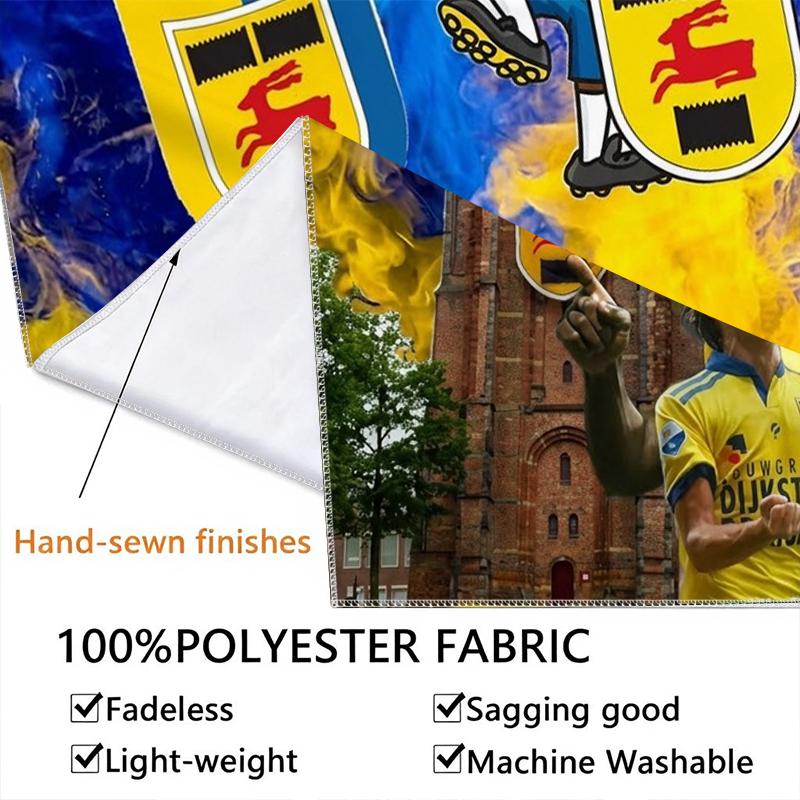 Sc Cambuur Wall Tapestry Aesthetic Wall Hanging Printed Fabric Blanket Decorative Tapestries For Bedroom Living Room Home Decor