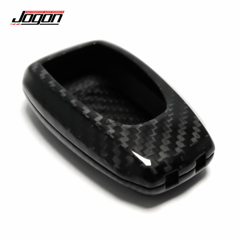 Carbon Fiber Smart Remote key Case Fob Case For Subaru WRX STI - Exterior Remote Smart Key Case Holder Fob 4 Buttons Key