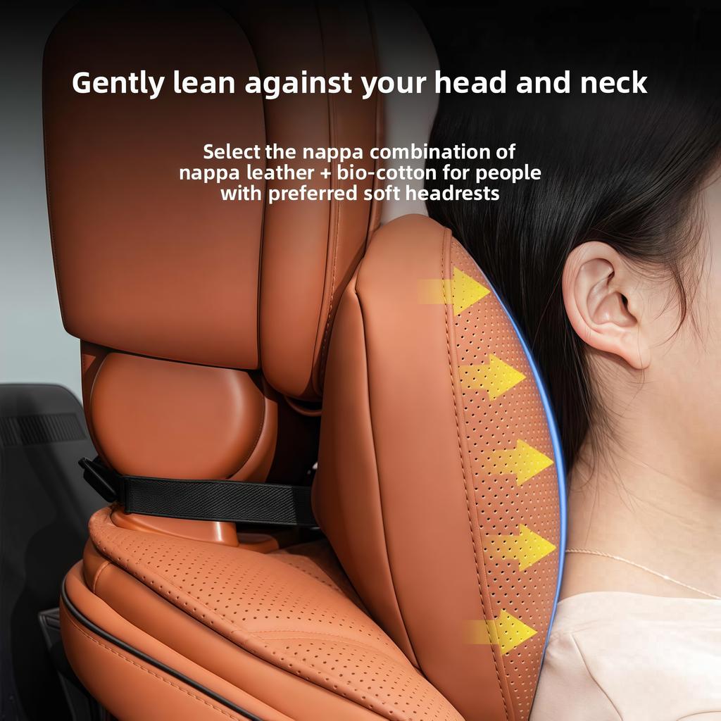 NEW Top Quality Car Headrest Neck Support Seat For Maybach Design S Class Soft Universal Adjustable Car Neck Pillow Waist Pillow