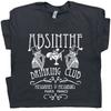 Футболка Absinthe Bar Париж Франция Крутая Выпивка Винтажная Пиво Алкоголь Мужская Женская