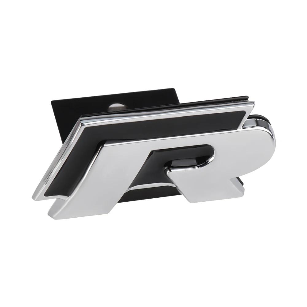 RUNTB1 2026 Горячий Для VOLKSWAGEN VW 3D Металлический Значок-Наклейка R RLINE На Переднюю Решетку Автомобиля Для Volkswagen VW K5 MK6 MK7 Декор Логотипа D