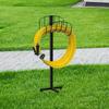 Metal Garden Hose Reel Holder Stand Removable Watering Garden Hose Storage Rack for Yard Organization