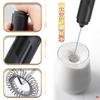 Electric Milk Frother, Handheld Electric Milk Frother, Quiet, Ultra-Lightweight, Easy To Store, for Cappuccino, Smoothies, Matcha, and Hot Chocolate