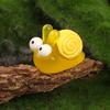 Creative Luminous Snail Landscape Miniature Figurines Diy Home Decoration Accessories Kawaii Desktop Decoration Gifts