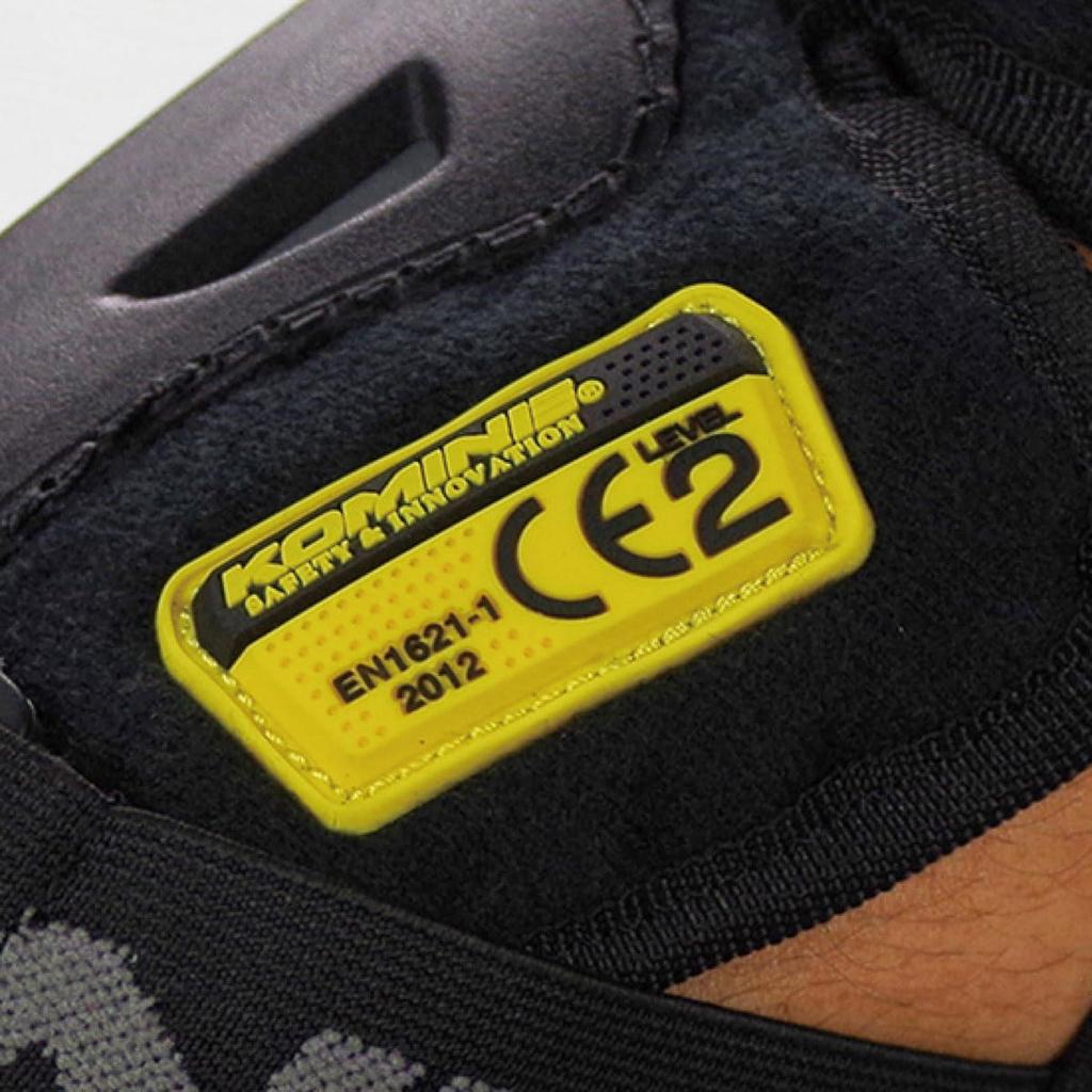 Komine SK-818 1197 CE Стандарт Уровень 2 Профессиональная защита локтя для мотоциклов, Черный