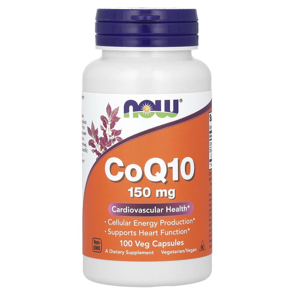 Now Foods CoQ10, 150mg, 100 Veggie Capsules