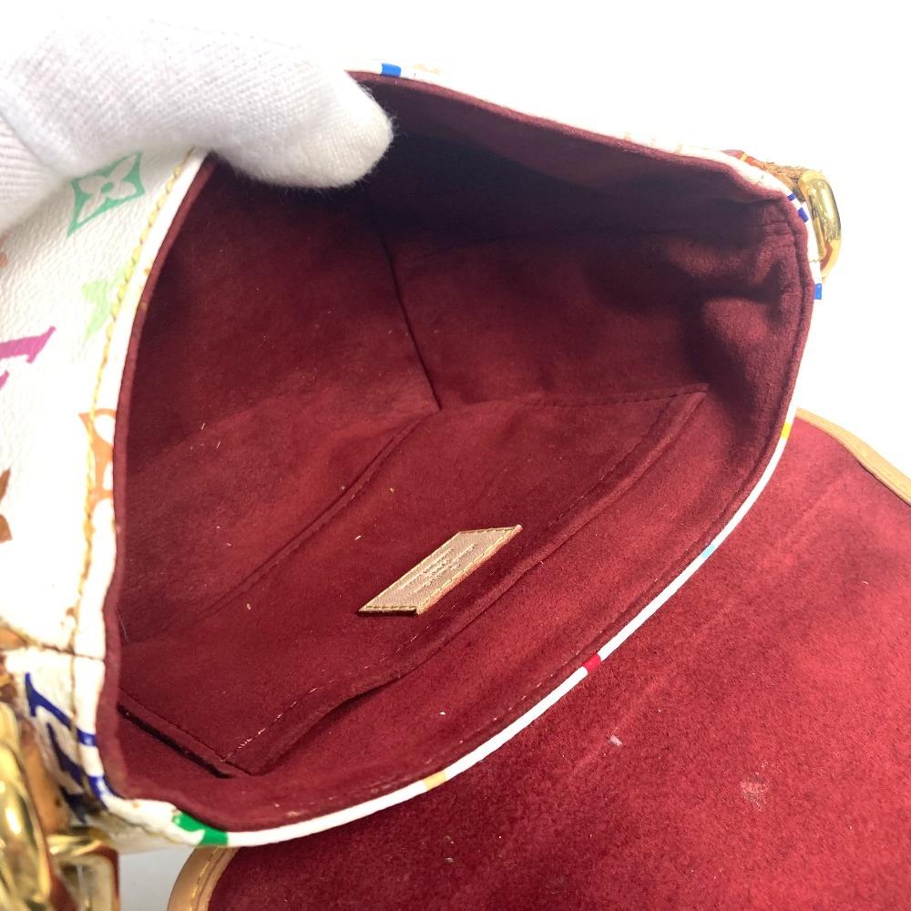 Louis Vuitton M40305 MonogramMulticolore Patty Ribbon Flap Handbag Shoulder Bag