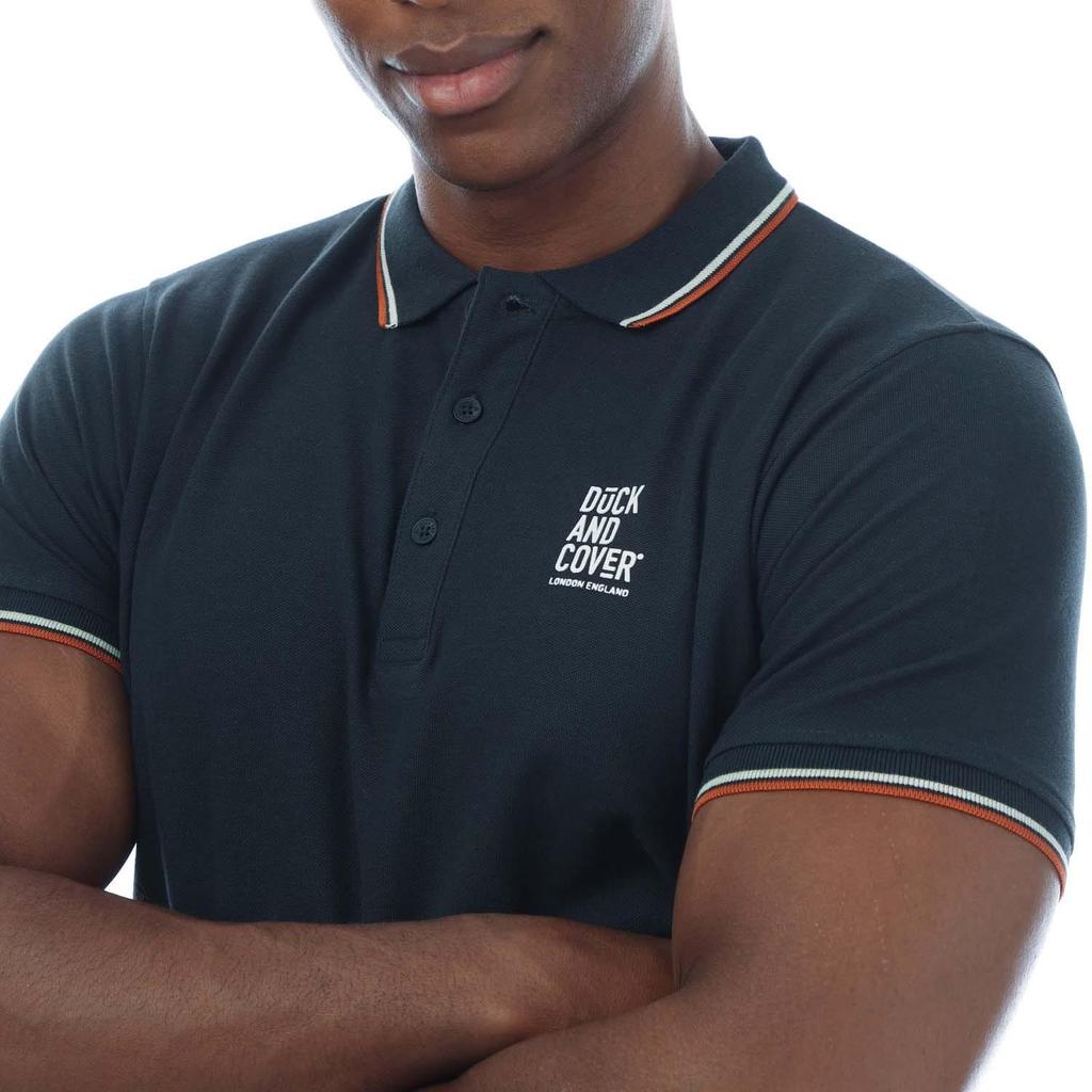 Duck and Cover Mens Melports Polo Shirt