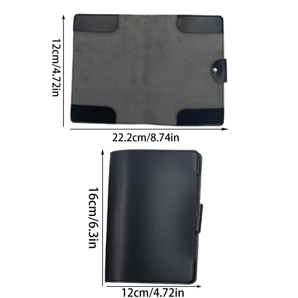 Golf Scorebook Cover Scorecard Golf Book Track Sheet Cover Yardage Holder PU Portable Golf Scorecard Holder  Sports Accessories