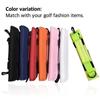 Mini Lightweight Nylon Golf Club Carrier Bag Carry Driving Range Travel Bag Golf Training Case With Adjustable Shoulder Straps