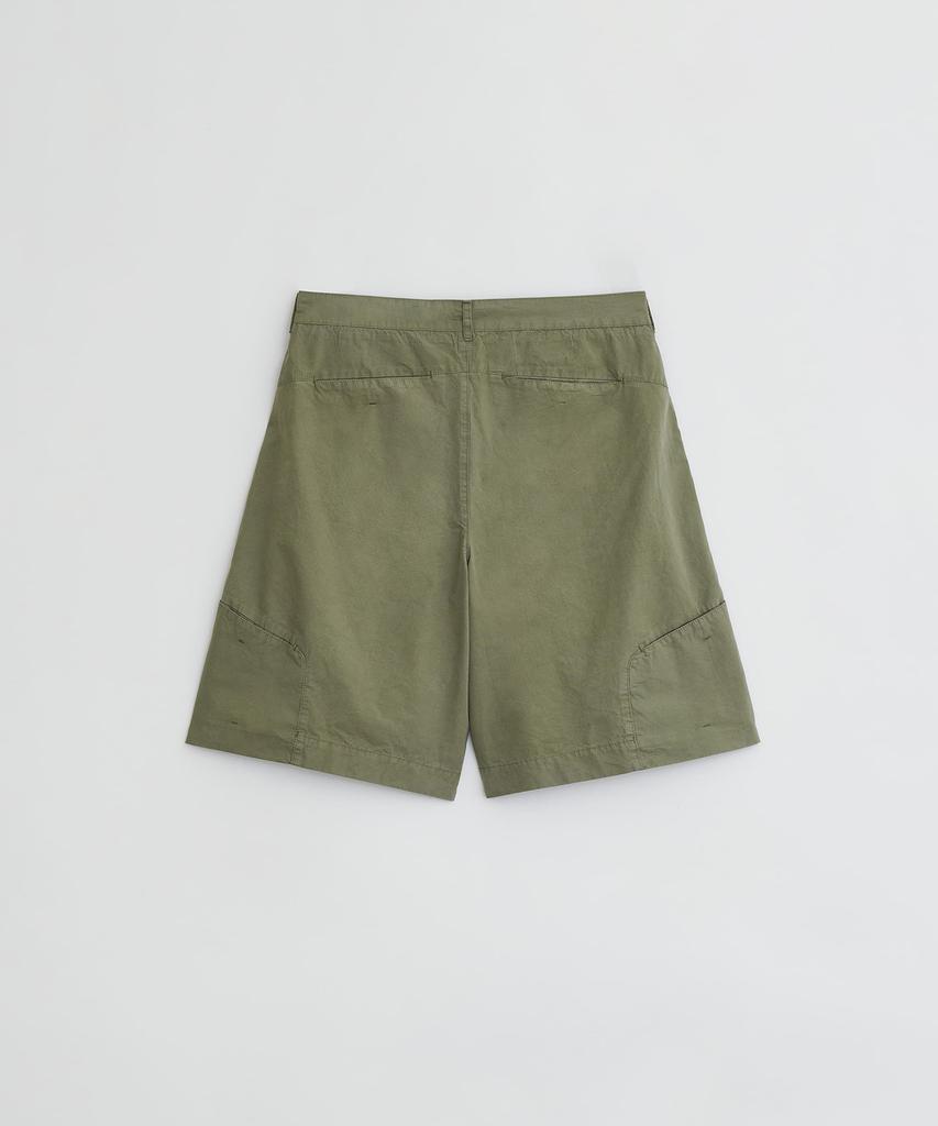 EE Cotton Cargo Half Pants Olive