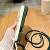 Crossbody Lanyard For Magsafe Wireless Charge Clear Case For iPhone 17 Air 16 Pro Max 15 Plus 16E 14 13 12 Protective Back Cover