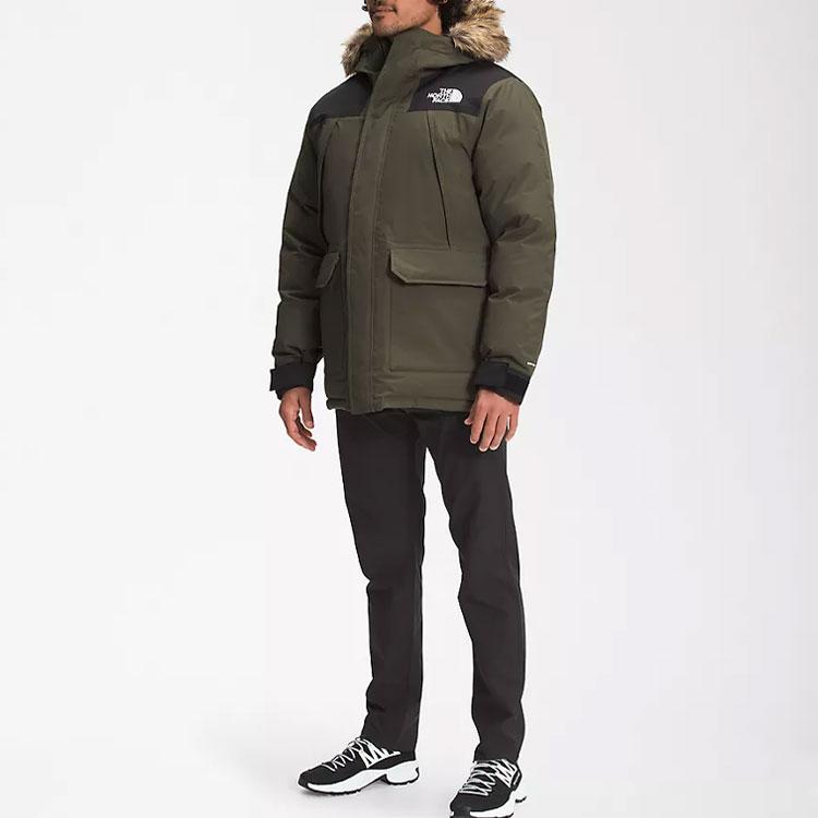 THE NORTH FACE McMurdo Down Jackets Men's Brown Green Hooded Lightweight Other NF0A5GJF-21L
