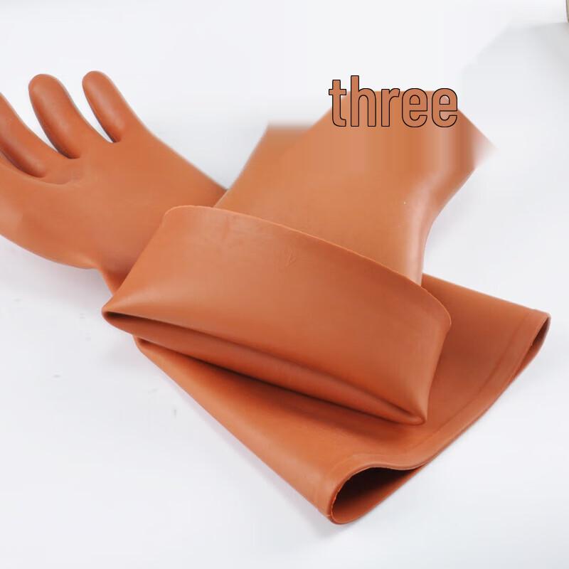 Изолирующие резиновые перчатки Shuang'an CX101 10 кВ