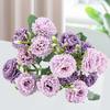 Lifelike Lilac Simulation Bouquet Realistic Non-fading Easy To Care Home Decoration Versatile Artificial Flower Bouquet