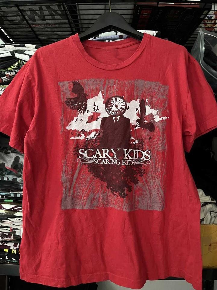 Band Scary Kids Scaring Kids Red Shirt Adult Tee S To 2345XL UU928 Unisex T-Shirt