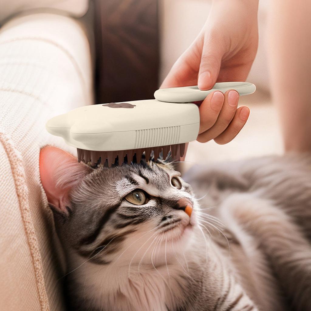 Электрическая расческа-распылитель для домашних животных для кошек и собак, расческа-распылитель для массажа, удаление плавающих волос, средства для чистки домашних животных