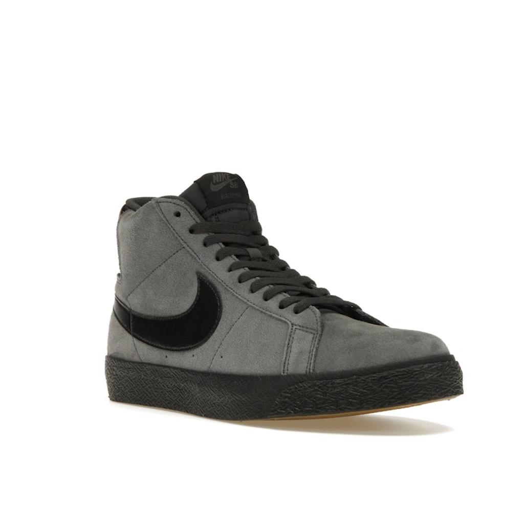 Nike Zoom Blazer Mid SB Anthracite Black Men Sneakers Grey FD0731-001