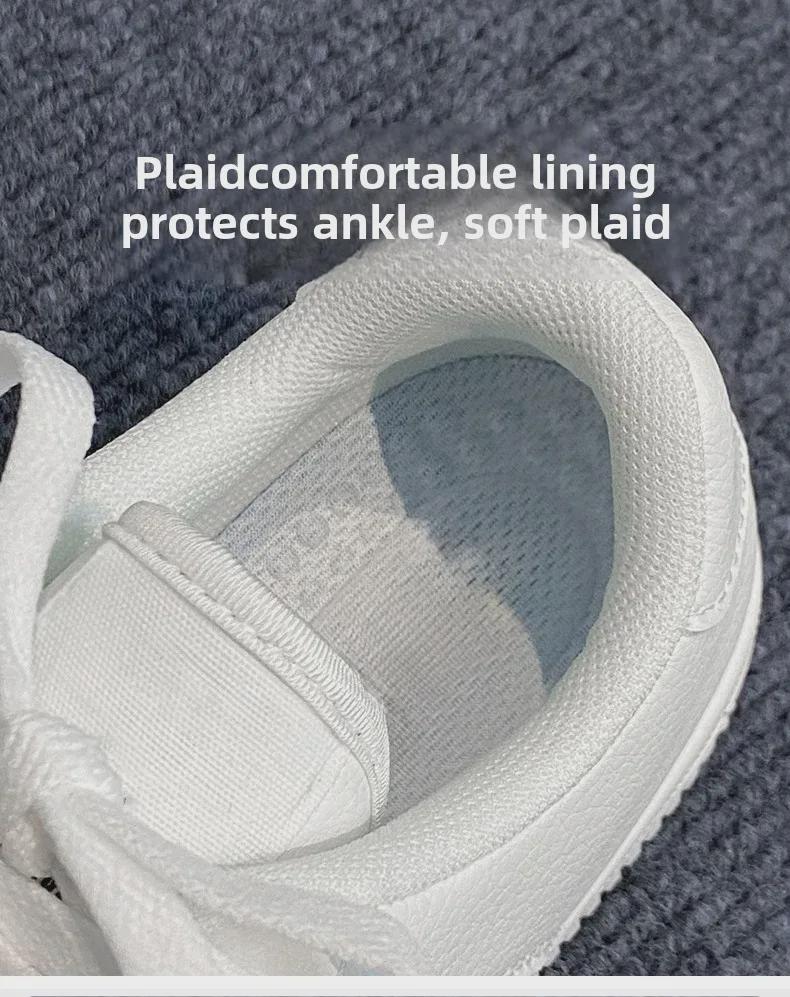 Женские белые кроссовки, увеличивающие рост 2024 года — универсальная спортивная повседневная обувь на толстой подошве на весну и осень
