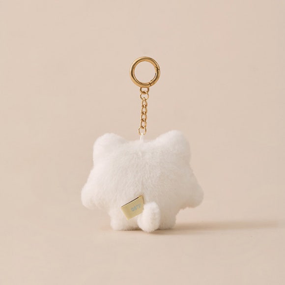 BT21 Кукла SHOOKY BABY FLUFFY, лежащая на полу/брелок для ключей/костюмный шкаф, набор из шляпы-ведра/мини-сумка с подвесками/сумка через плечо в виде куклы-лица (5 вариантов)