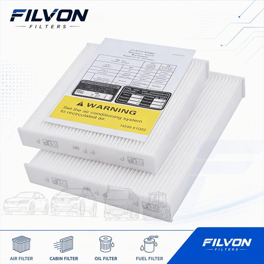 Cabin Filter for Toyota Lexus Raize Veloz Hilux Vigo Fortuner Corolla Cross Altis Sienta Vios Yaris Wish Camry Innova Hiace Prius RAV4