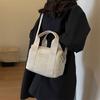 Women's Canvas Bag Multi-Pocket Handbag Single Shoulder Large Capacity Women's Bag Crossbody Bag