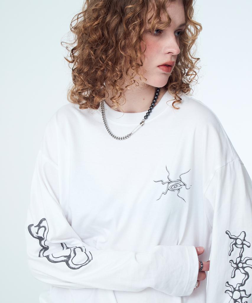 CPGN STUDIO Solar Line Long Sleeve White
