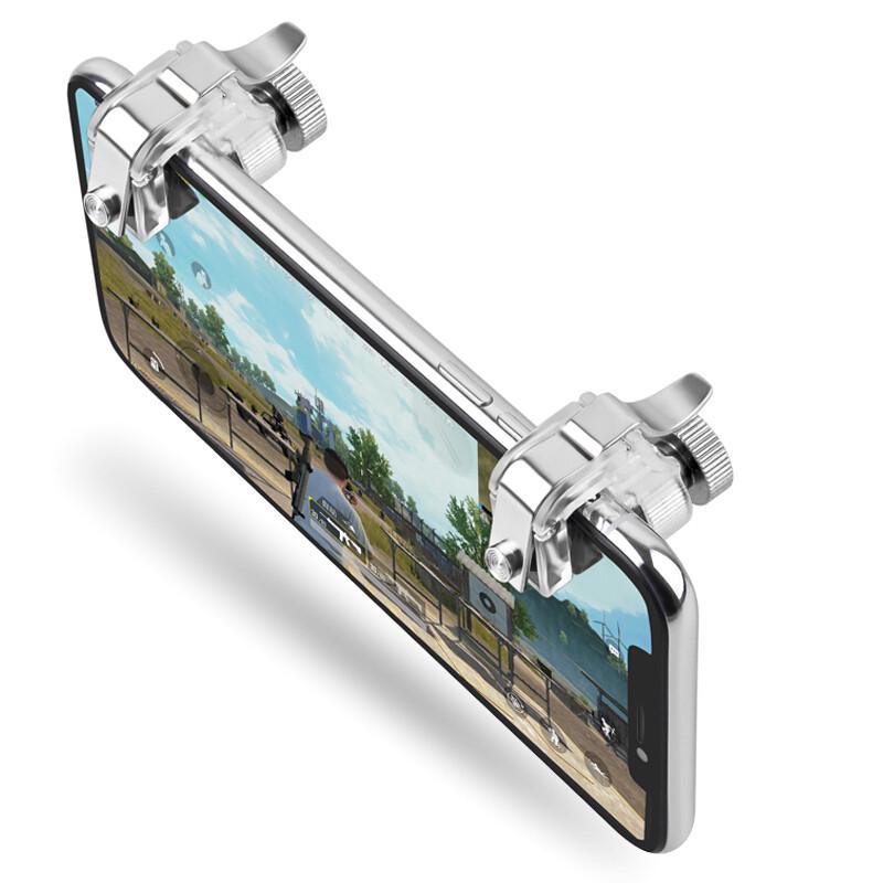 Металлический смартфон, мобильный игровой триггер для мобильного геймпада PUBG, кнопка огня, клавиша прицеливания L1 R1 Shooter