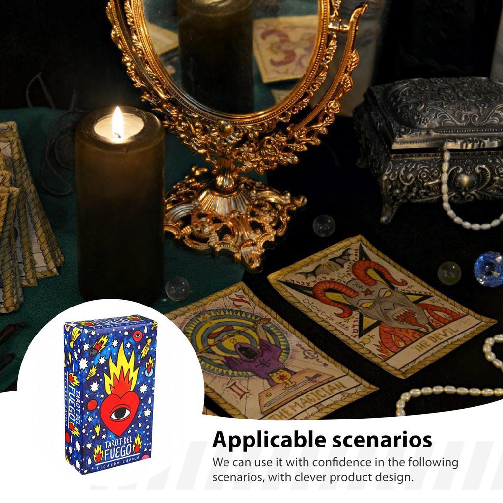 Tarot Cards Oracle Deck for Divination and Games