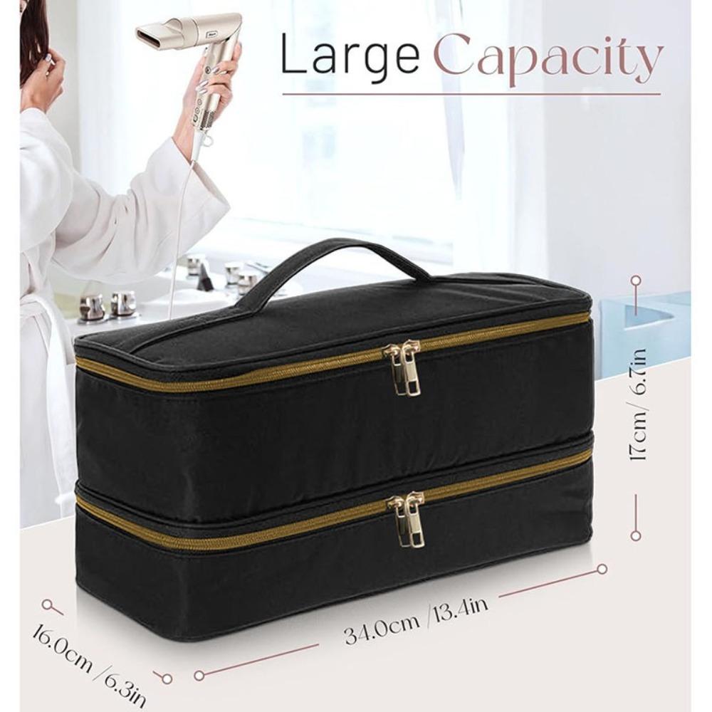 Двухслойный футляр для хранения сушилки, водонепроницаемый чехол для переноски, новая сумка для завивки волос, дорожная сумка