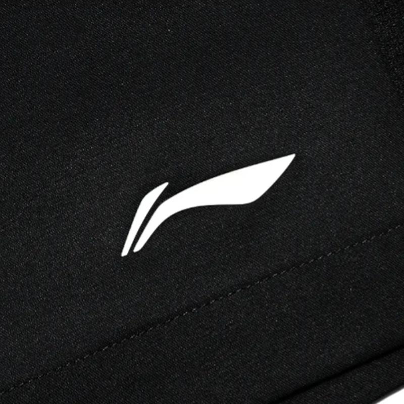 Li-Ning Летний мужской жилет без рукавов Удобный Дышащий Быстросохнущий Простой Универсальный Модный Повседневный Спортивный костюм Мужской костюм YVSW035-1+YKSV113-1