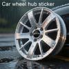 ABS4Pc Car Wheel Hub Center Cap Sticker Metal Emblem Sticker For Mercedes Benz W205 W177 W221 W220 W176 W212 W213 ML G63 E63 GT